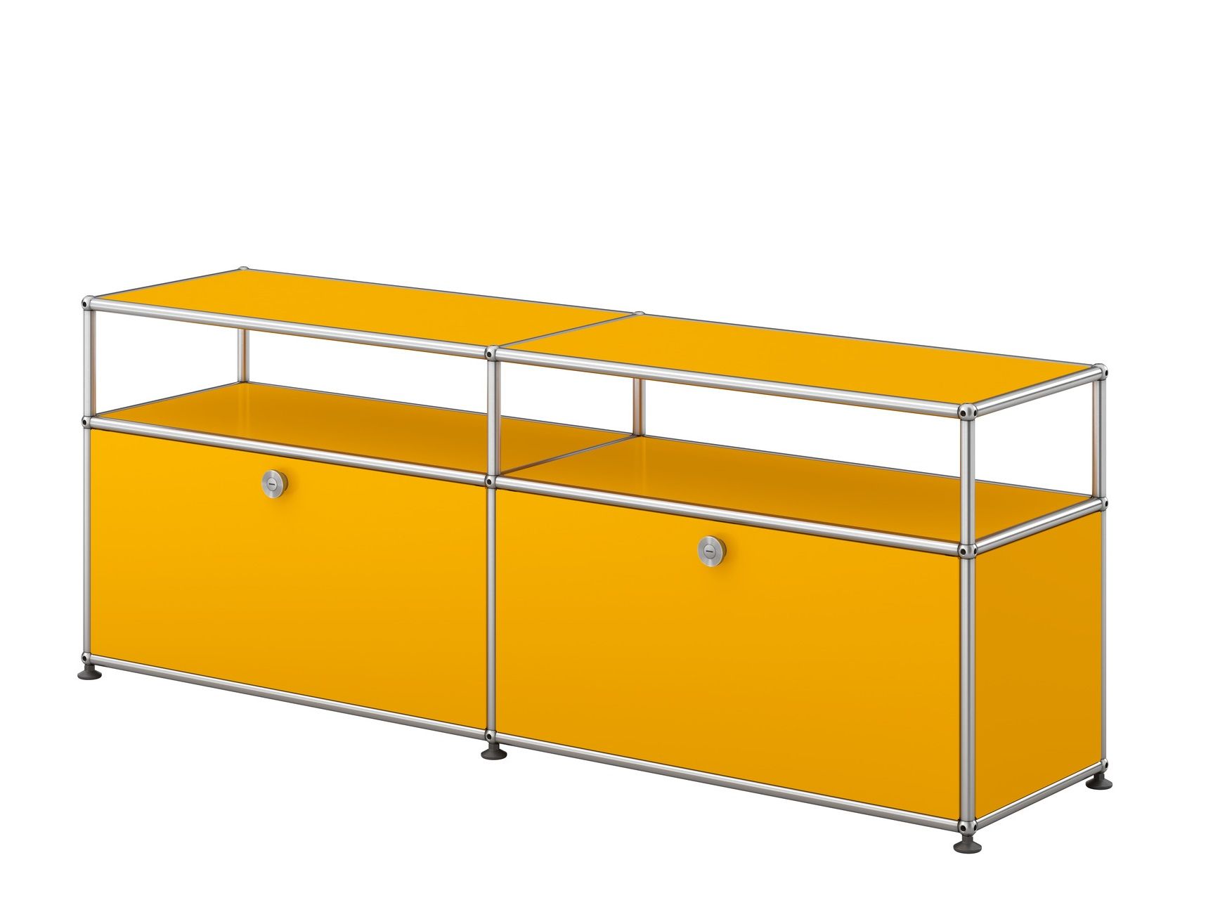 USM Haller Sideboard TV Hi-Fi-Möbel – QUICK SHIP-goldgelb