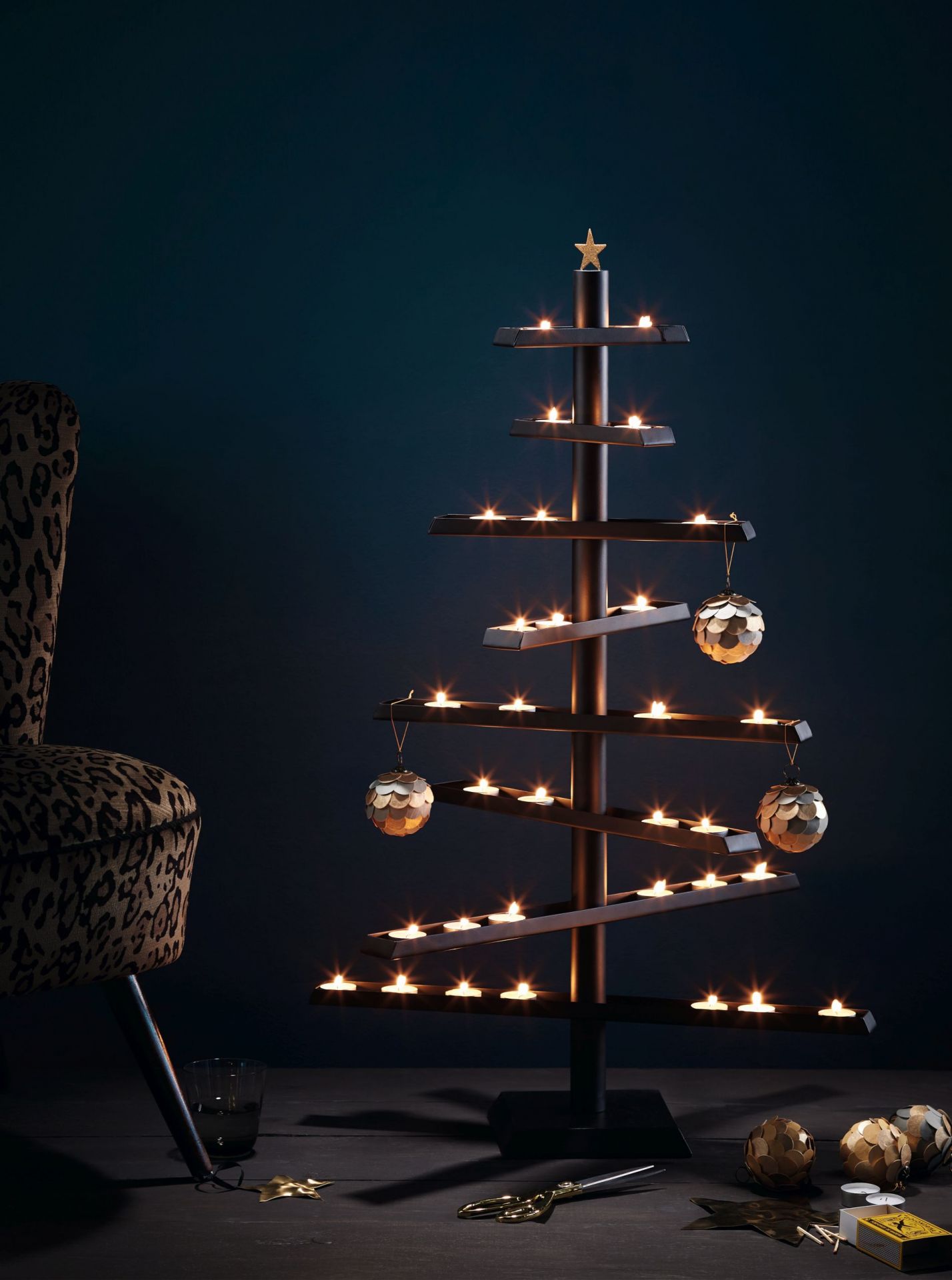 Soho Weihnachtsbaum für Teelichter Philippi 