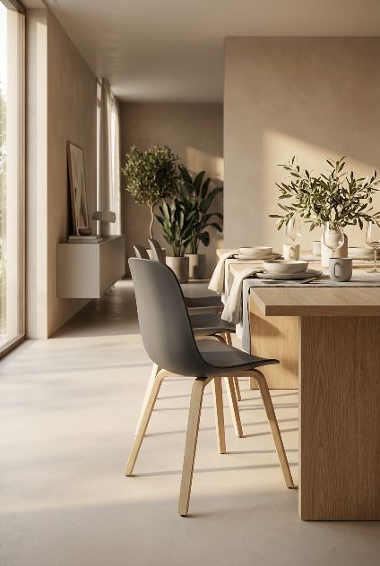 Elephantino Stuhl Holzgestell Kristalia