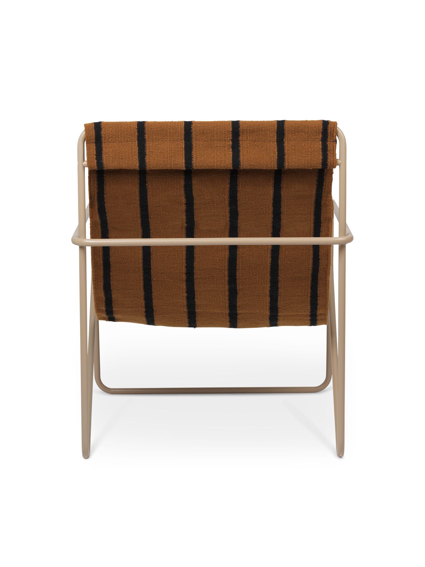 Desert Chair Loungesessel Kaschmir / Stripe Ferm Living