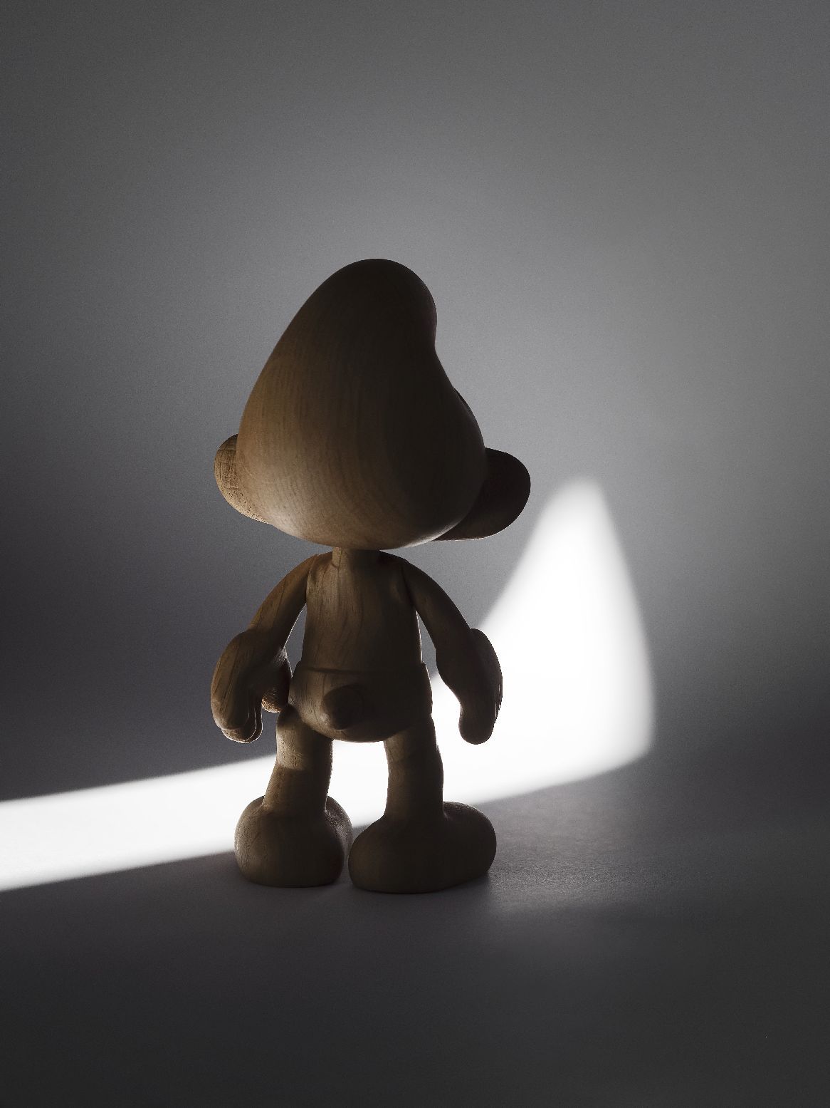Schlumpf Small Klein Holzfigur Boyhood
