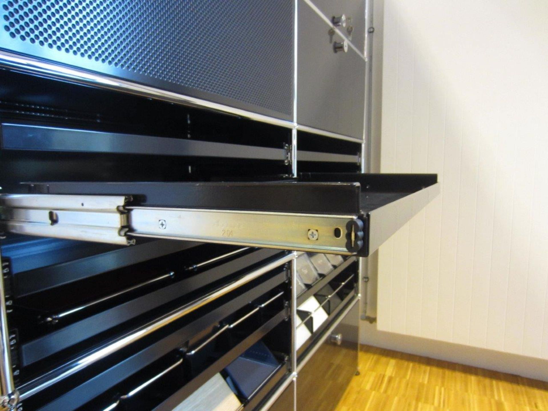 USM Haller Ausziehtablar Ersatzteil gelb 39,5 x 35