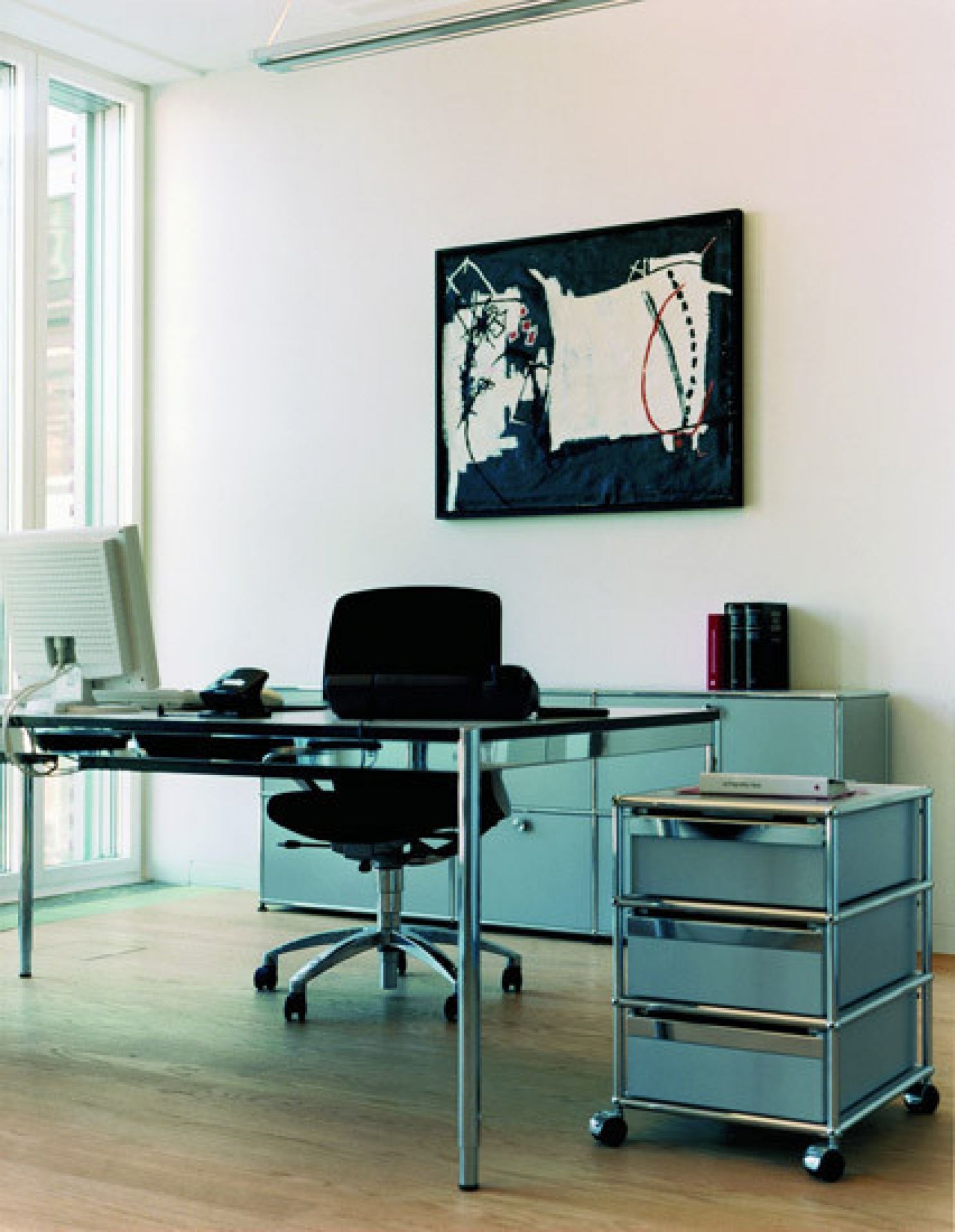 USM Haller Tisch 175 x 75 cm perlgrau QUICK SHIP