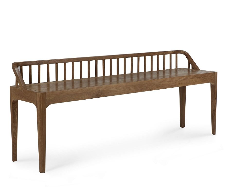 Spindle Bank Ethnicraft Teak