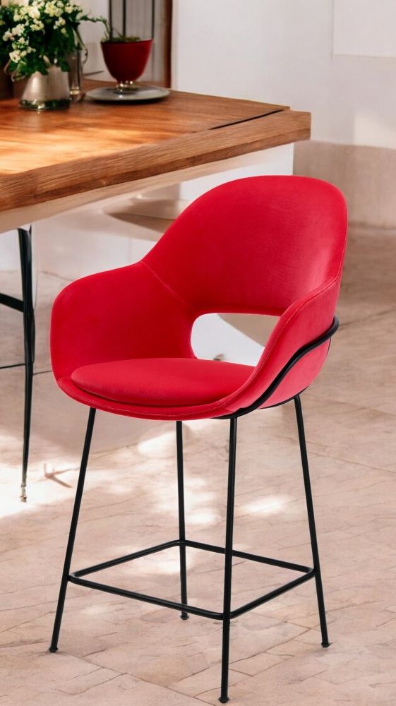 Theia Kitchen Armchair Barstool High Barhocker Freifrau Manufaktur  