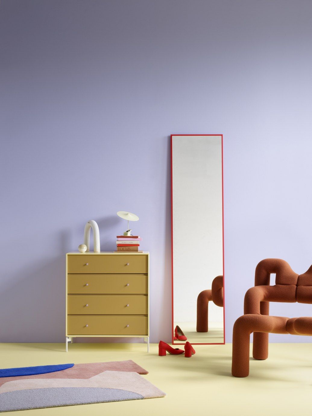 Colour Frame Mirror Like Spiegel Montana 