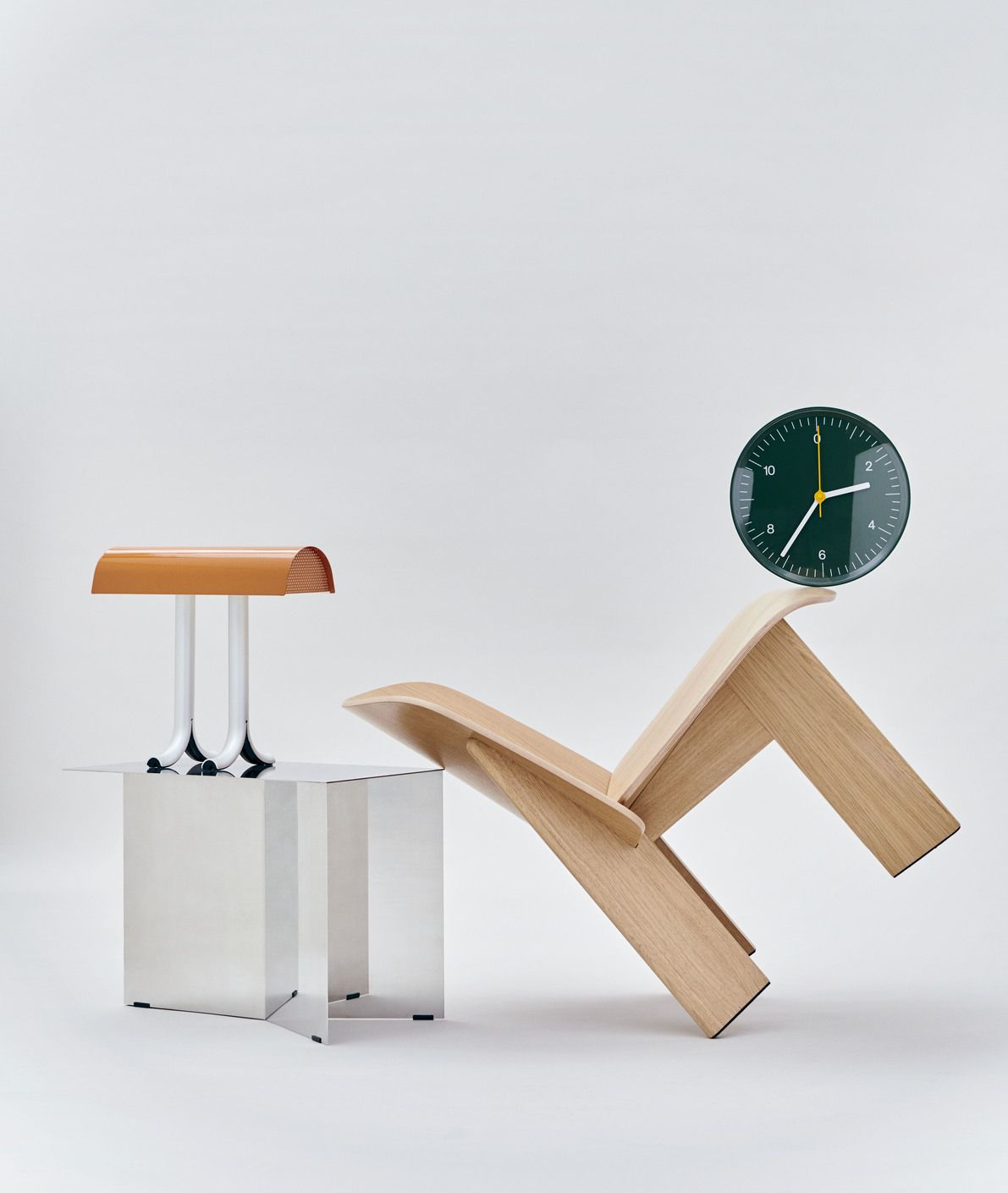 Wall Clock Wanduhr GRÜN Hay EINZELSTÜCK