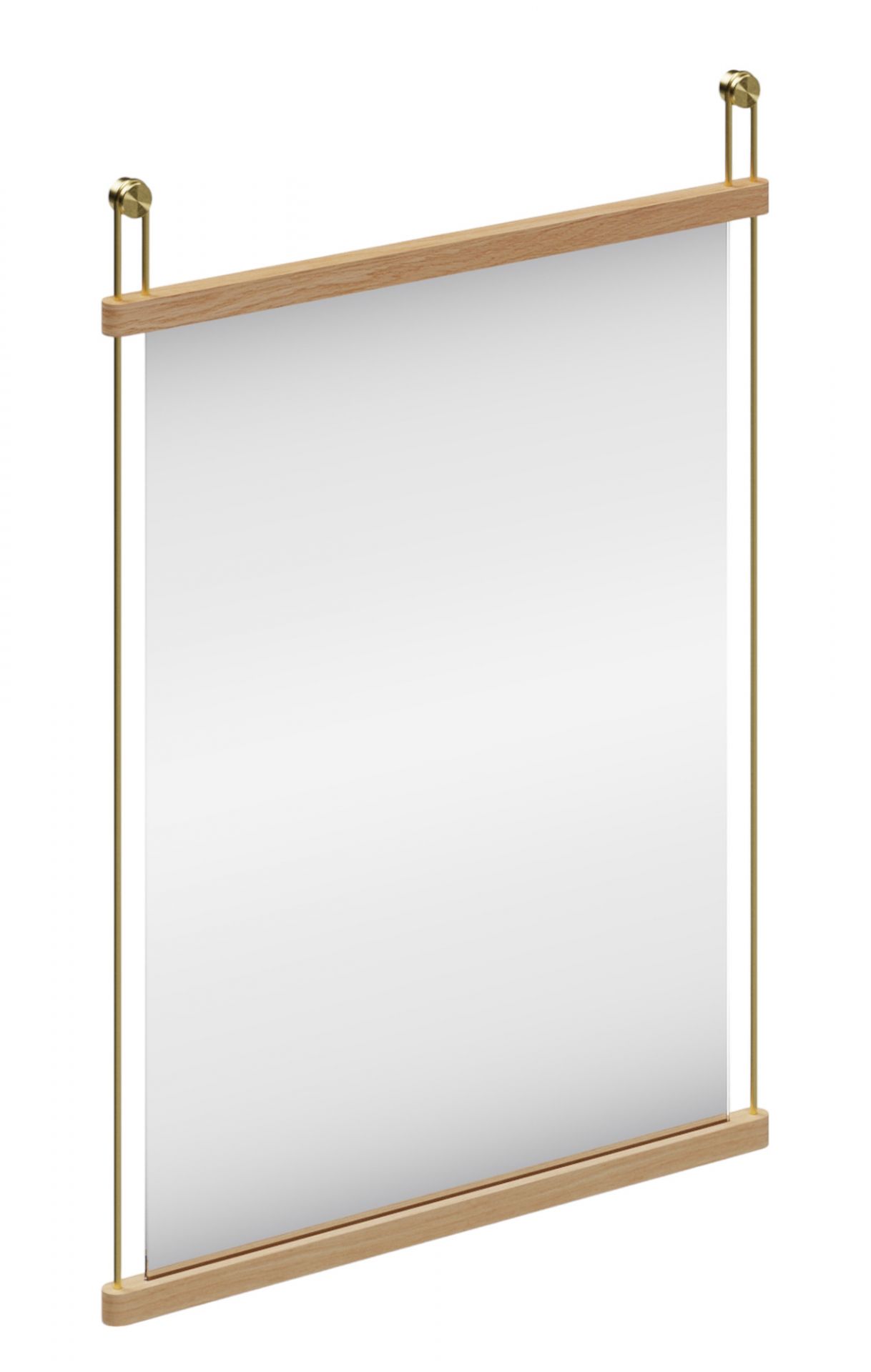 Suspended Mirror Small Spiegel Woud 