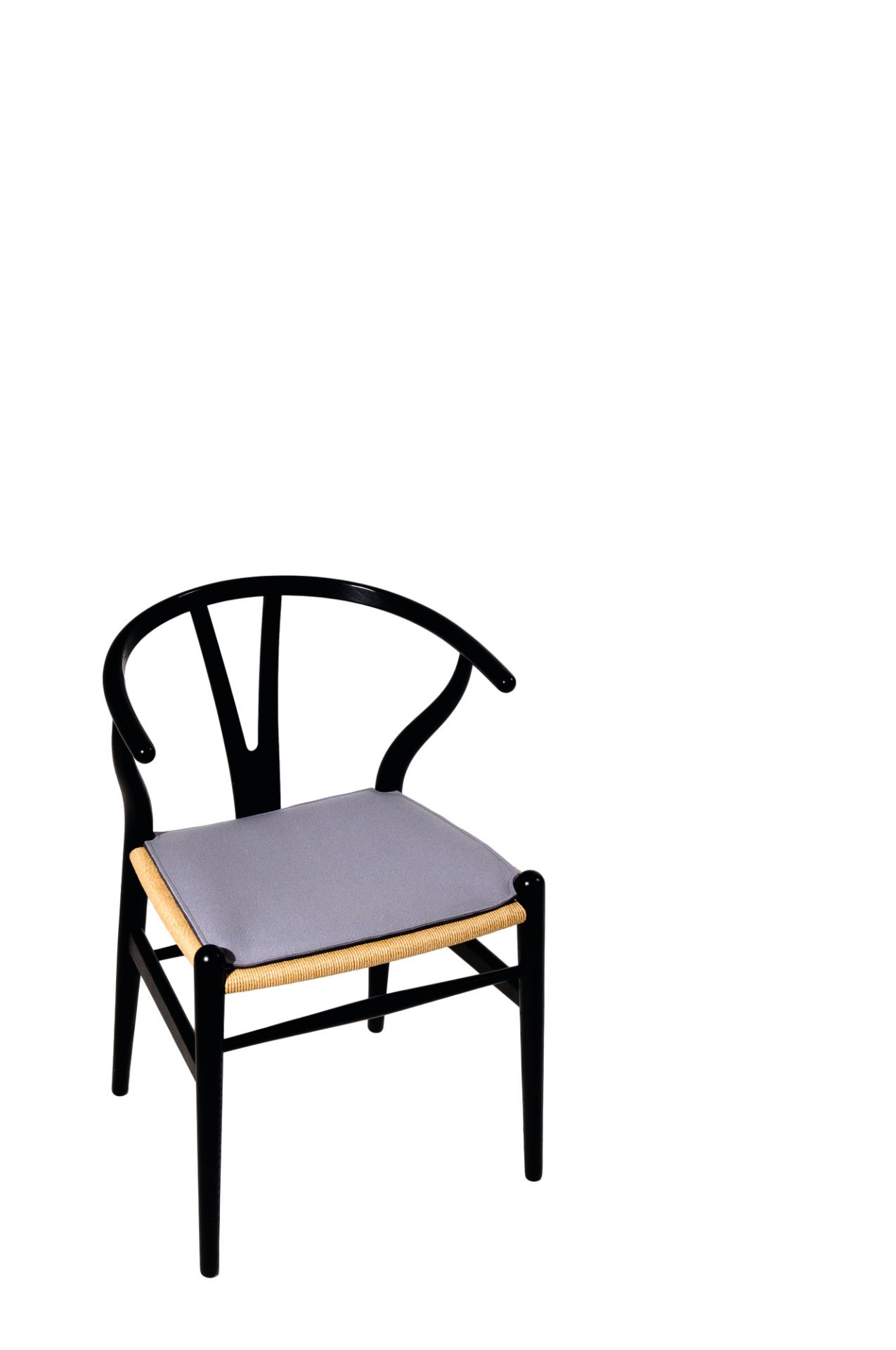 Sitzauflage - Filzauflage Wishbone Chair Parkhaus Berlin Gelb