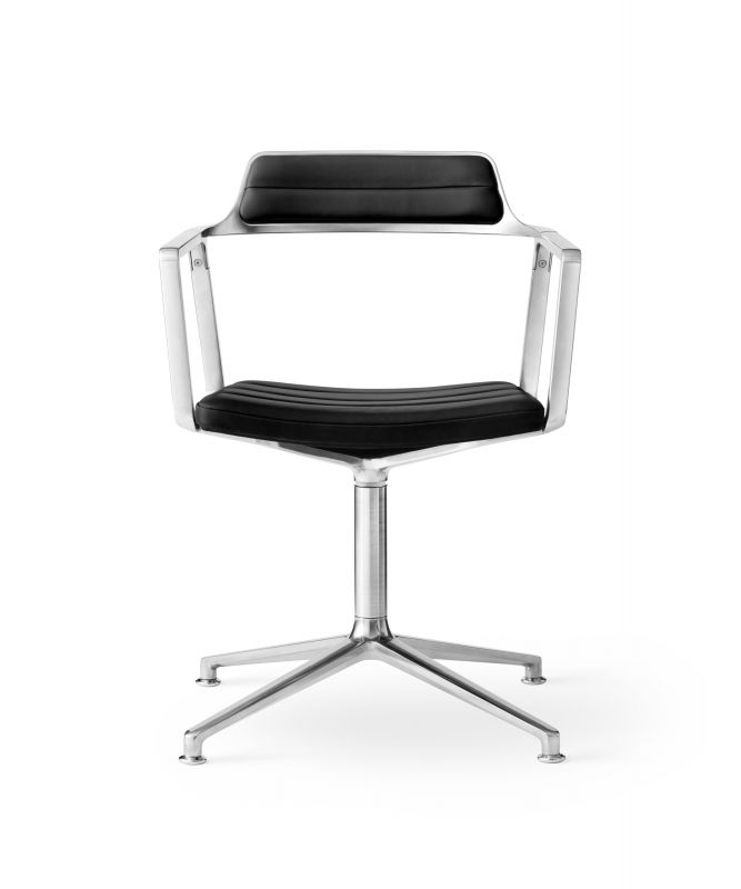 VIPP452 Swivel Stuhl mit Gleitern Vipp