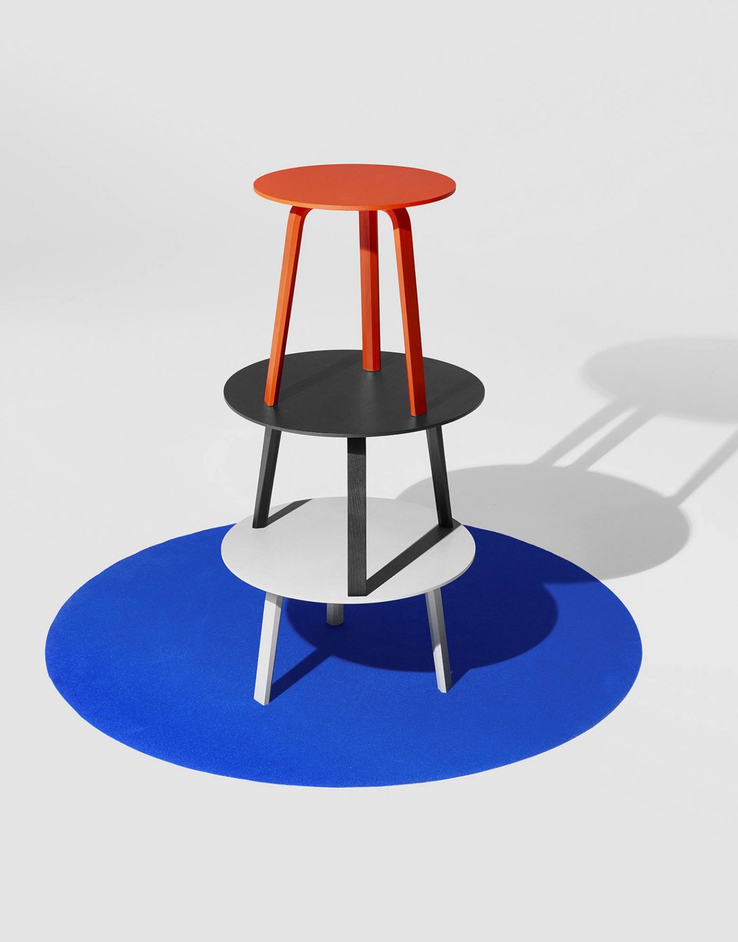 Bella Coffee Table Beistelltisch Durchmesser 45 cm SCHWARZ Hay EINZELSTÜCKE