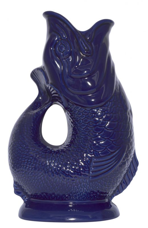 Gluckigluck Karaffe / Vase-dunkelblau XL