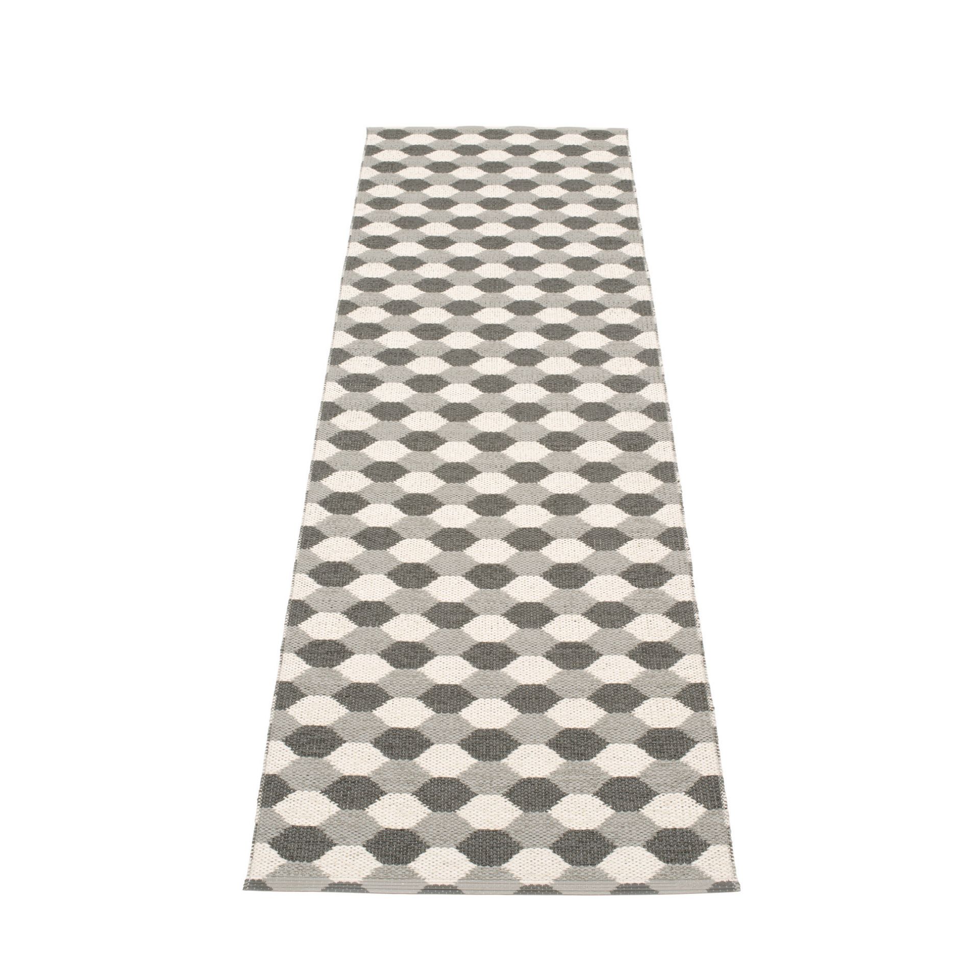 Dana Kunststoffteppich 70x335 Grau Pappelina