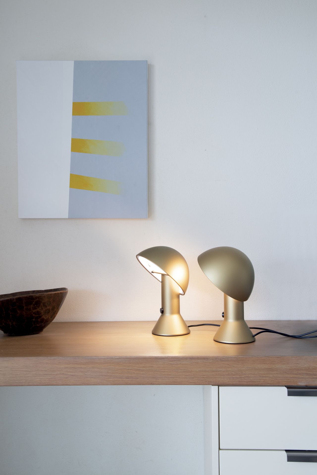 Elmetto Tischleuchte Martinelli Luce