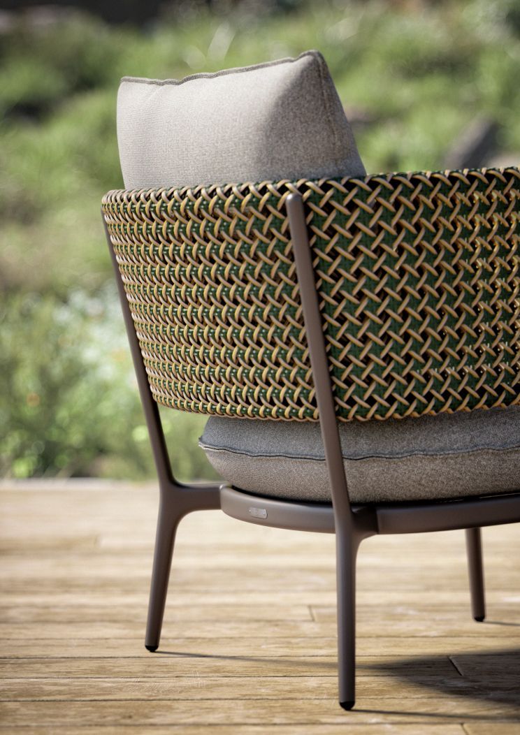 Bellmonde Sessel mit Polster Dedon