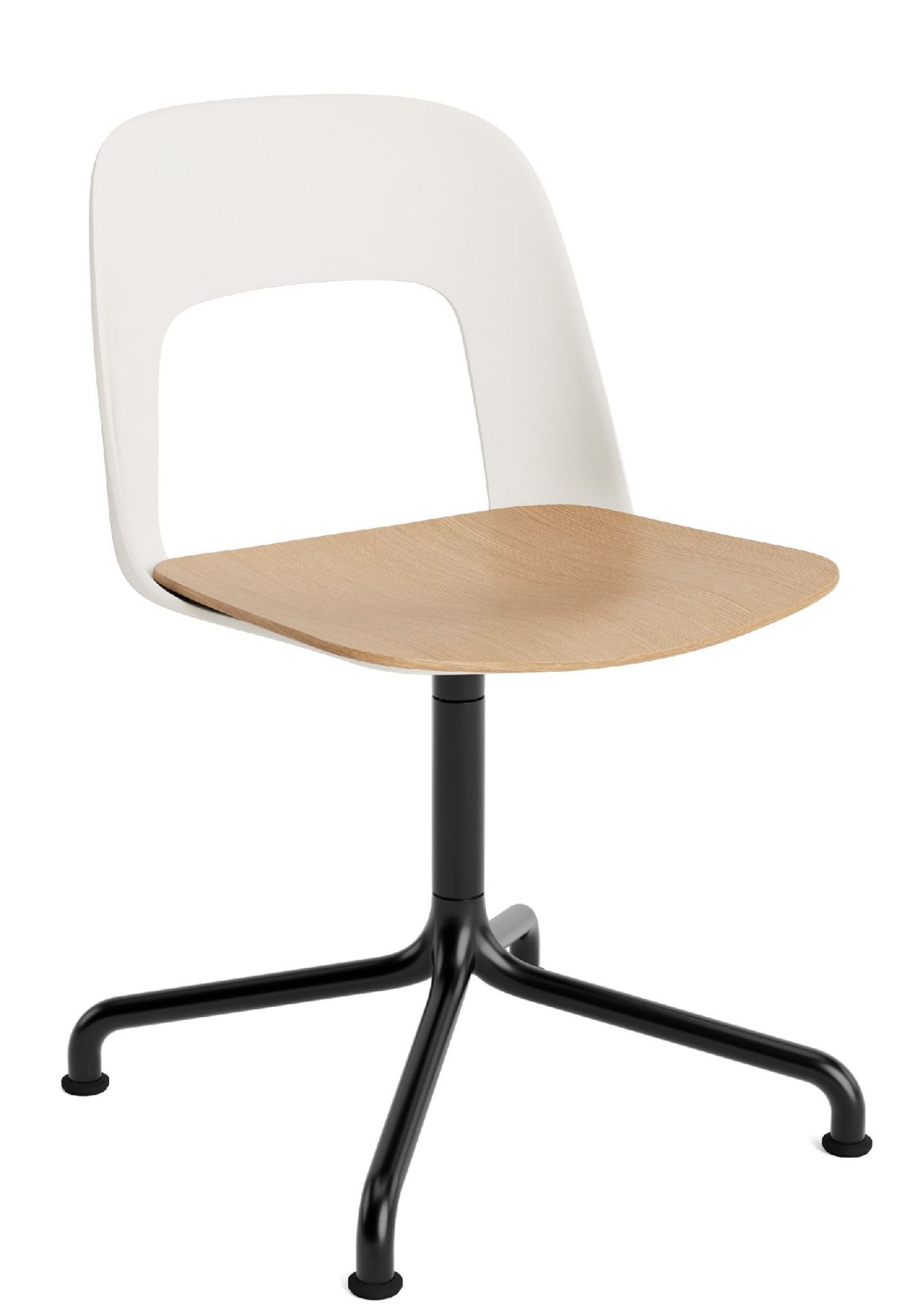 Layout Side Chair 152 4-Stern Drehstuhl Hay