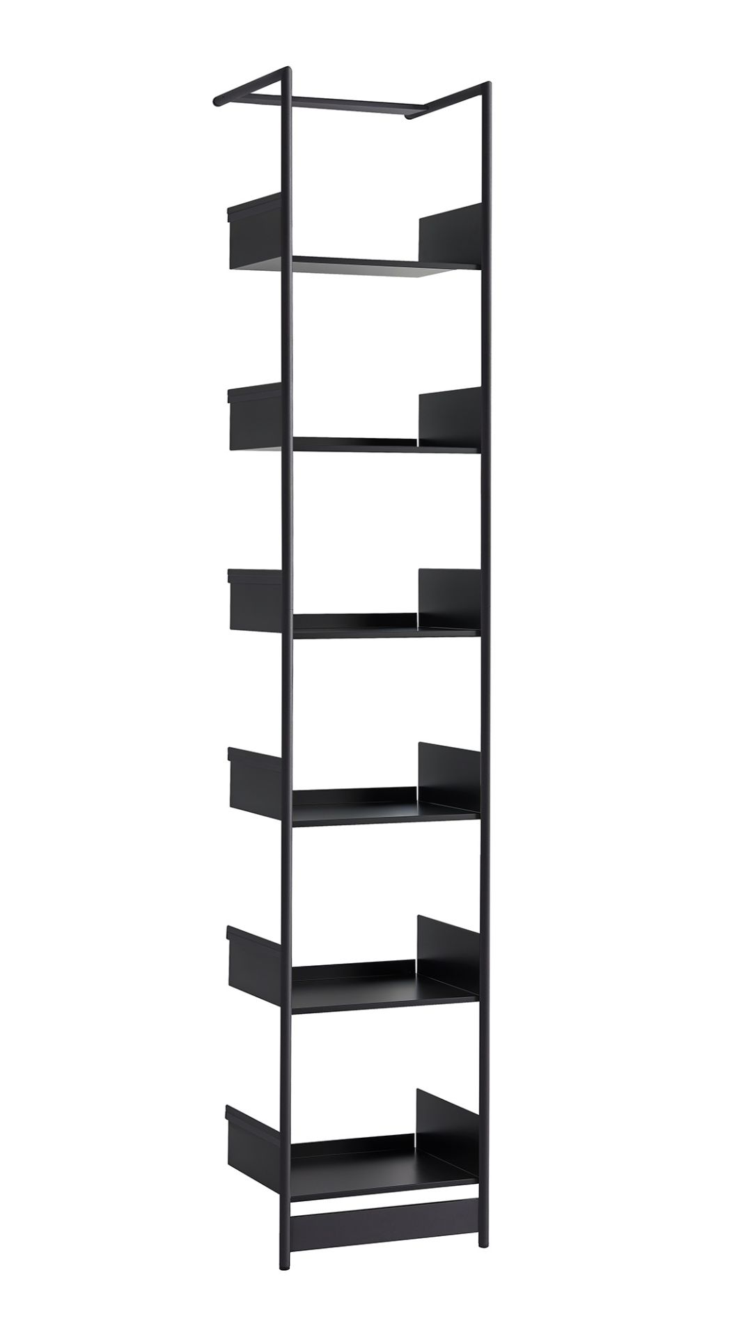 Pool 220 Anlehnregal Mox Gestell schwarz Tablaren schwarz