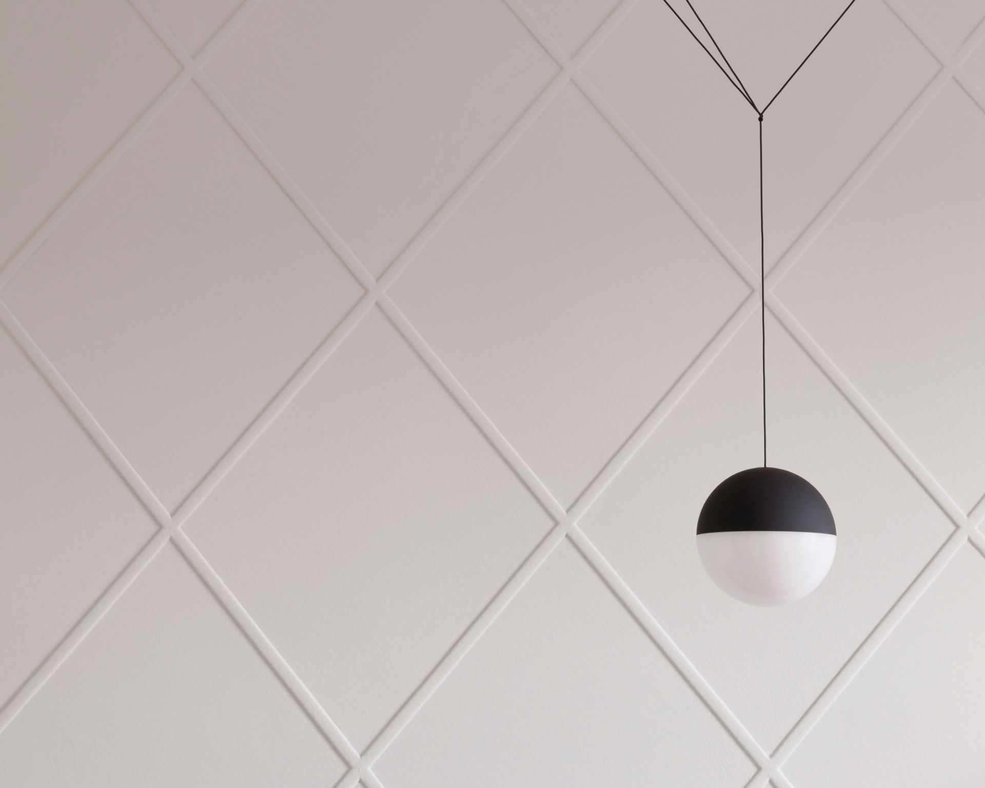 String Light Sphere Head Kugelkopf Pendelleuchte Flos