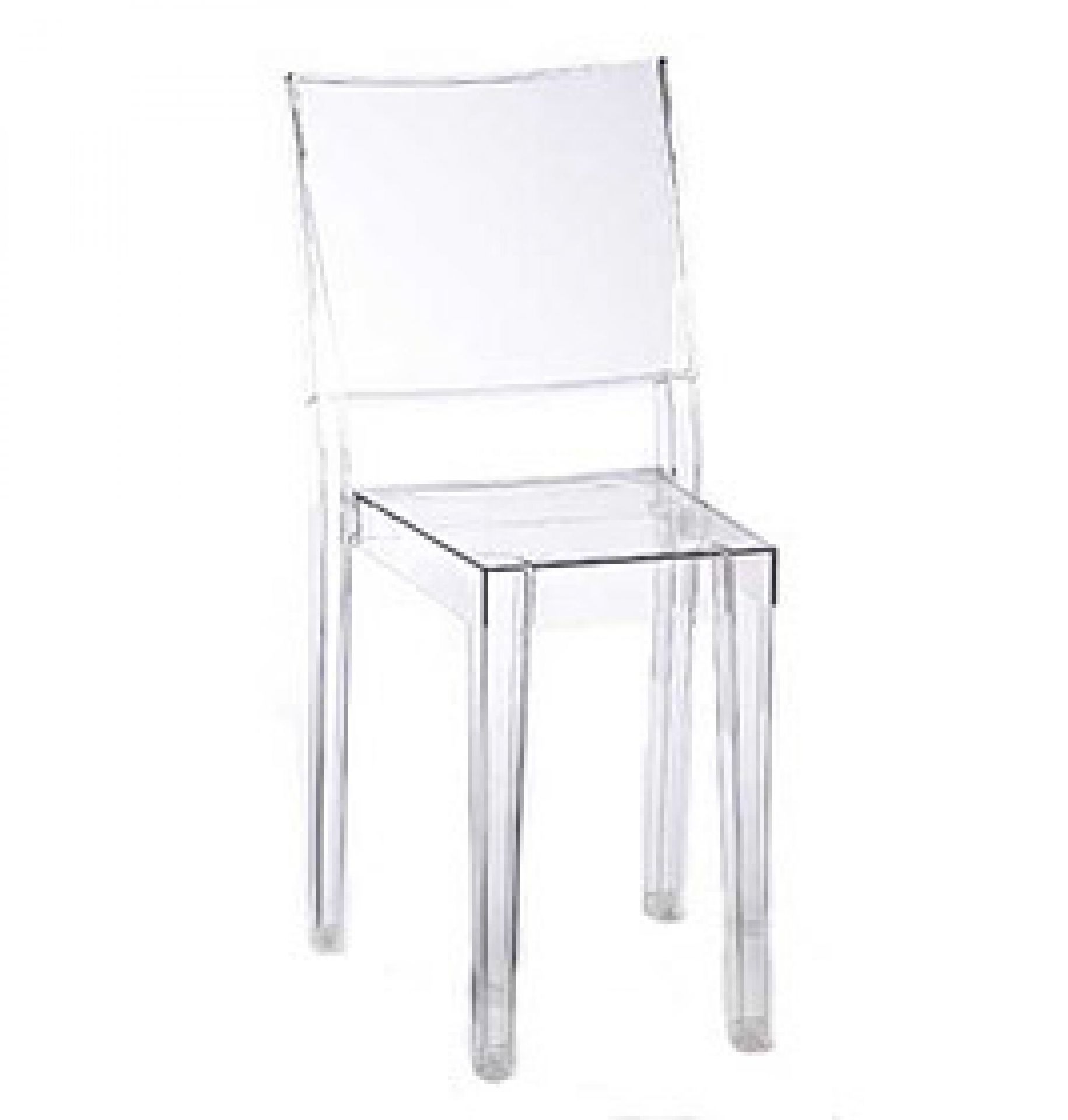 La Marie Stuhl glasklar Kartell