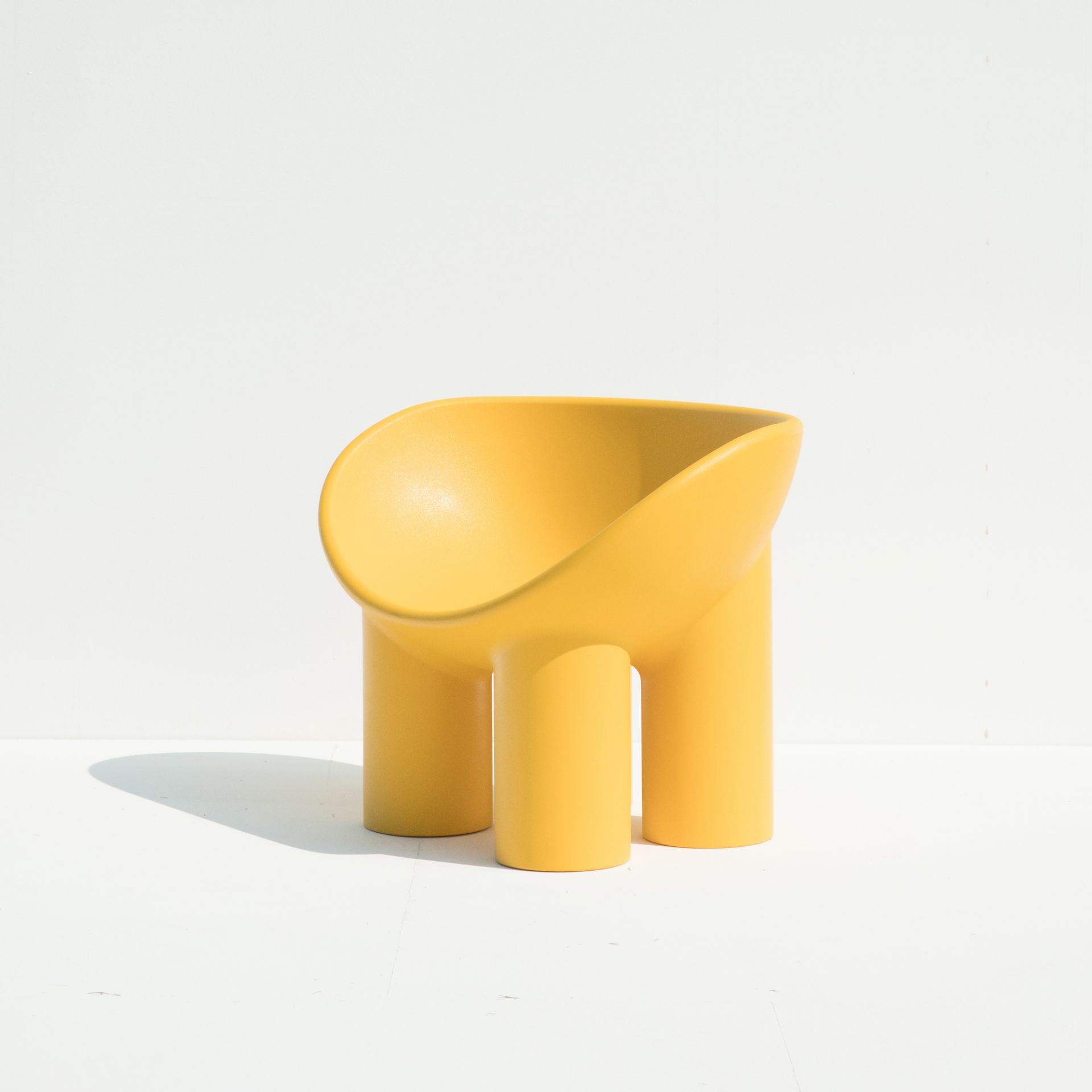 Roly Poly Sessel Driade Ochre