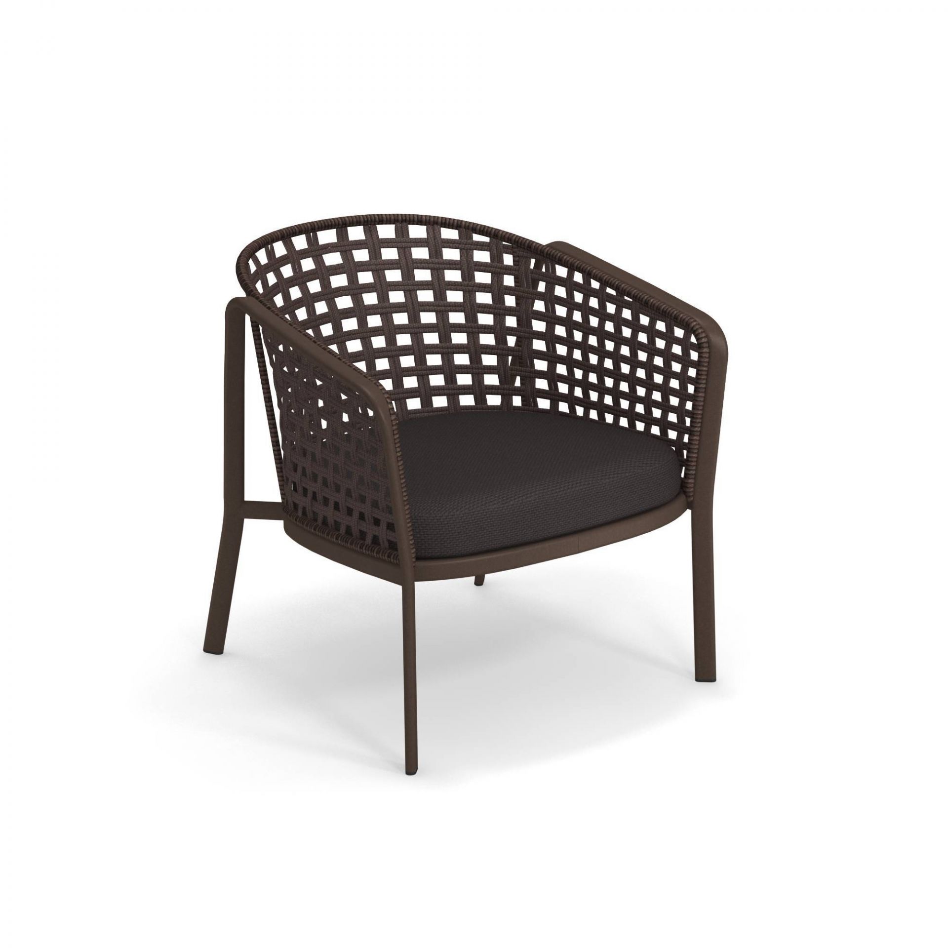 Carousel 1217 Outdoor Loungesessel Emu Indian Braun / Melange braun