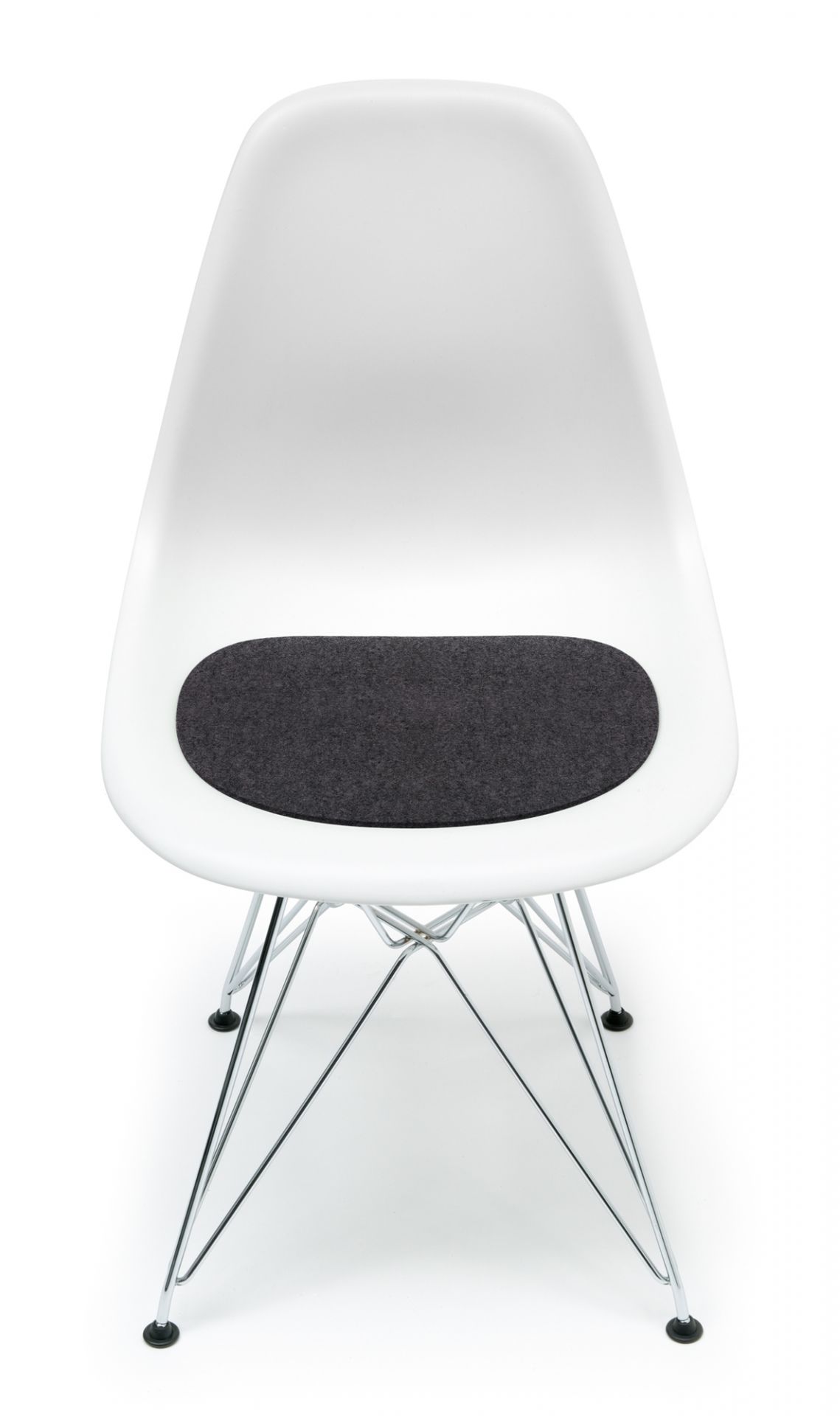 Sitzauflage-Filzauflage Eames Plastic Side Chairs DSR / DSW Anthrazit Hey Sign