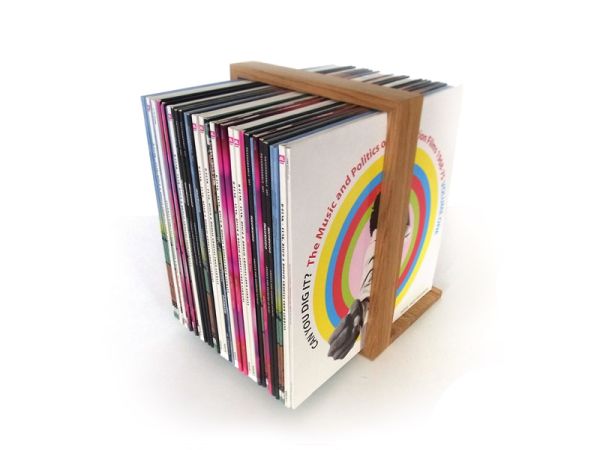 Vinyl b-Seite Plattenregal Eiche das kleine b