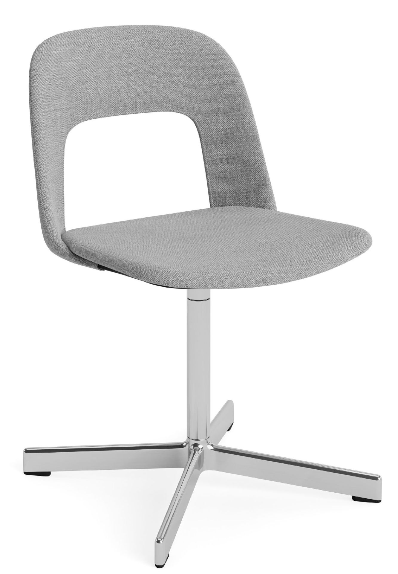 Layout Side Chair 134 4-Stern Drehfuß Stuhl Hay