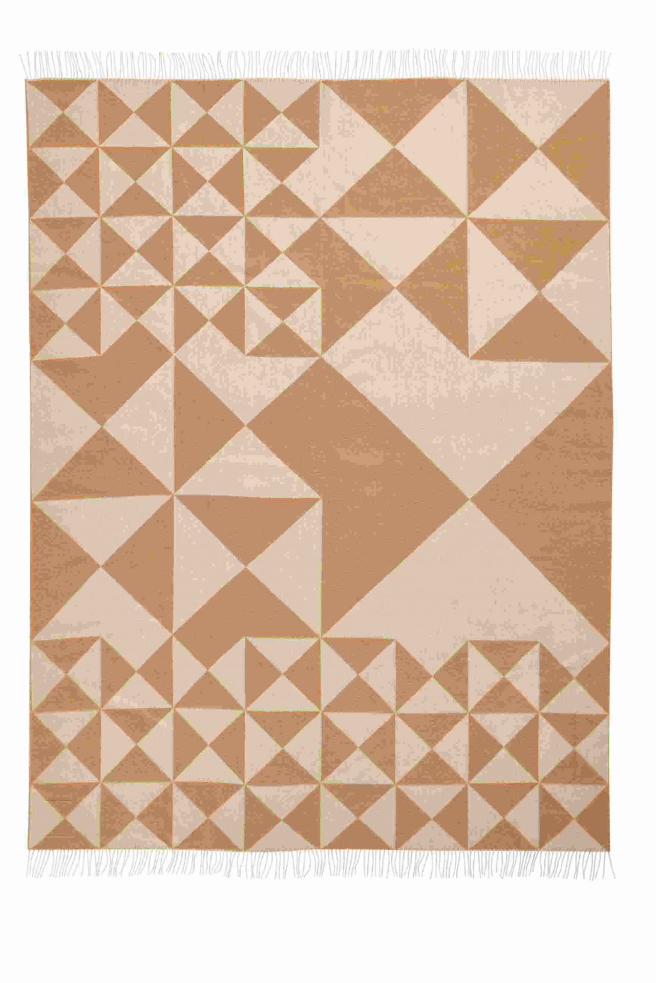 Mirror Throw Überwurf Verpan Sand