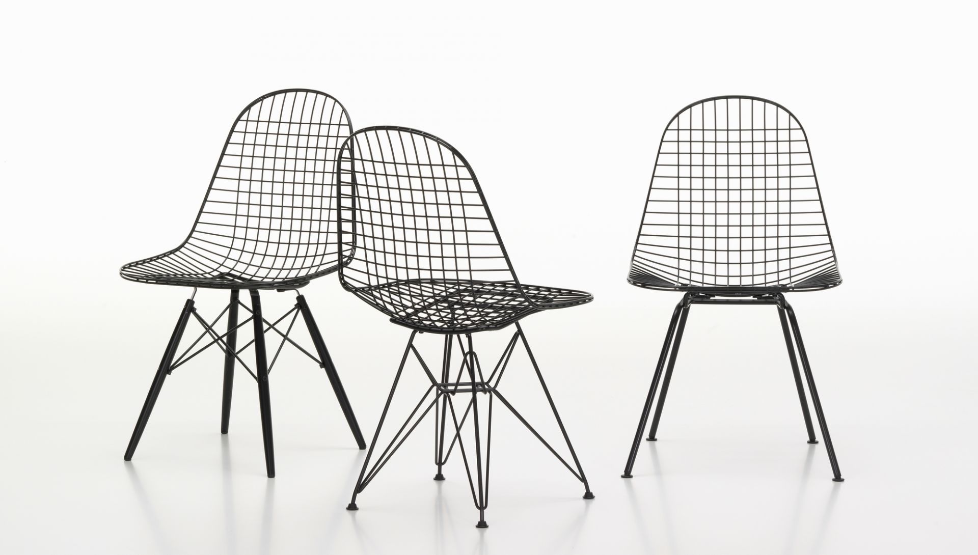 DKW Wire Chair Stuhl ungepolstert Vitra