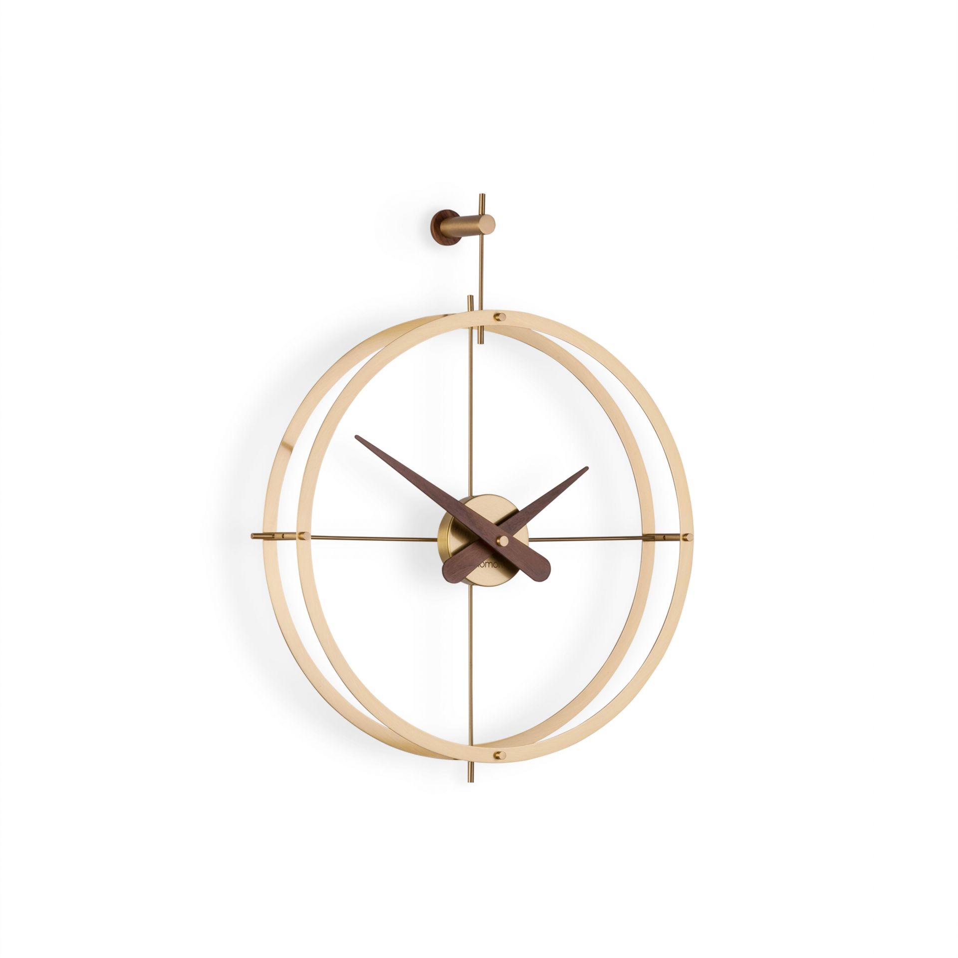 2 Puntos Premium Gold Uhr Ø43cm Nomon