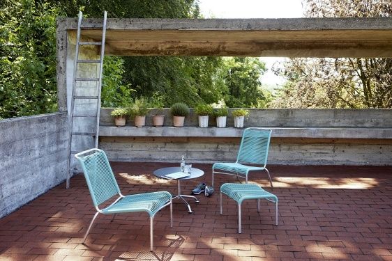 Altorfer Lounge Hocker Outdoor Embru 
