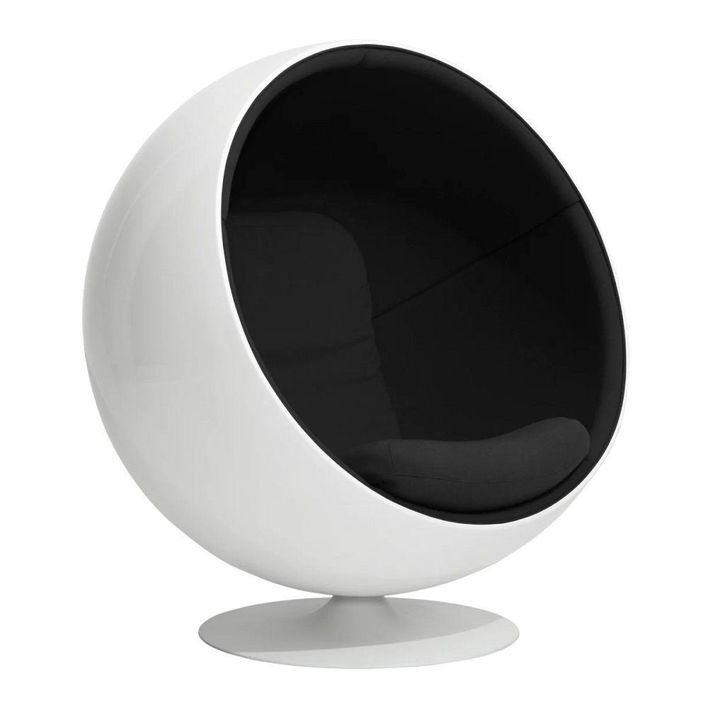 Ball Chair Sessel Schwarz 12 Eero Aarnio Originals