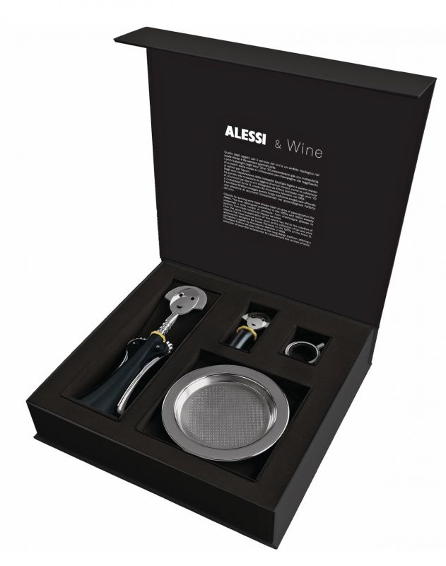 GAM01SET Alessi & Wine Set Anna G. Geschenkset Wein Alessi EINZELSTÜCK