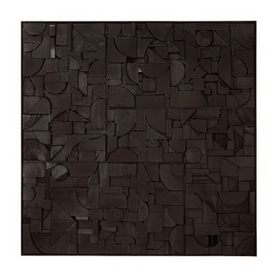 Bricks Wandkunst Holz Ethnicraft
