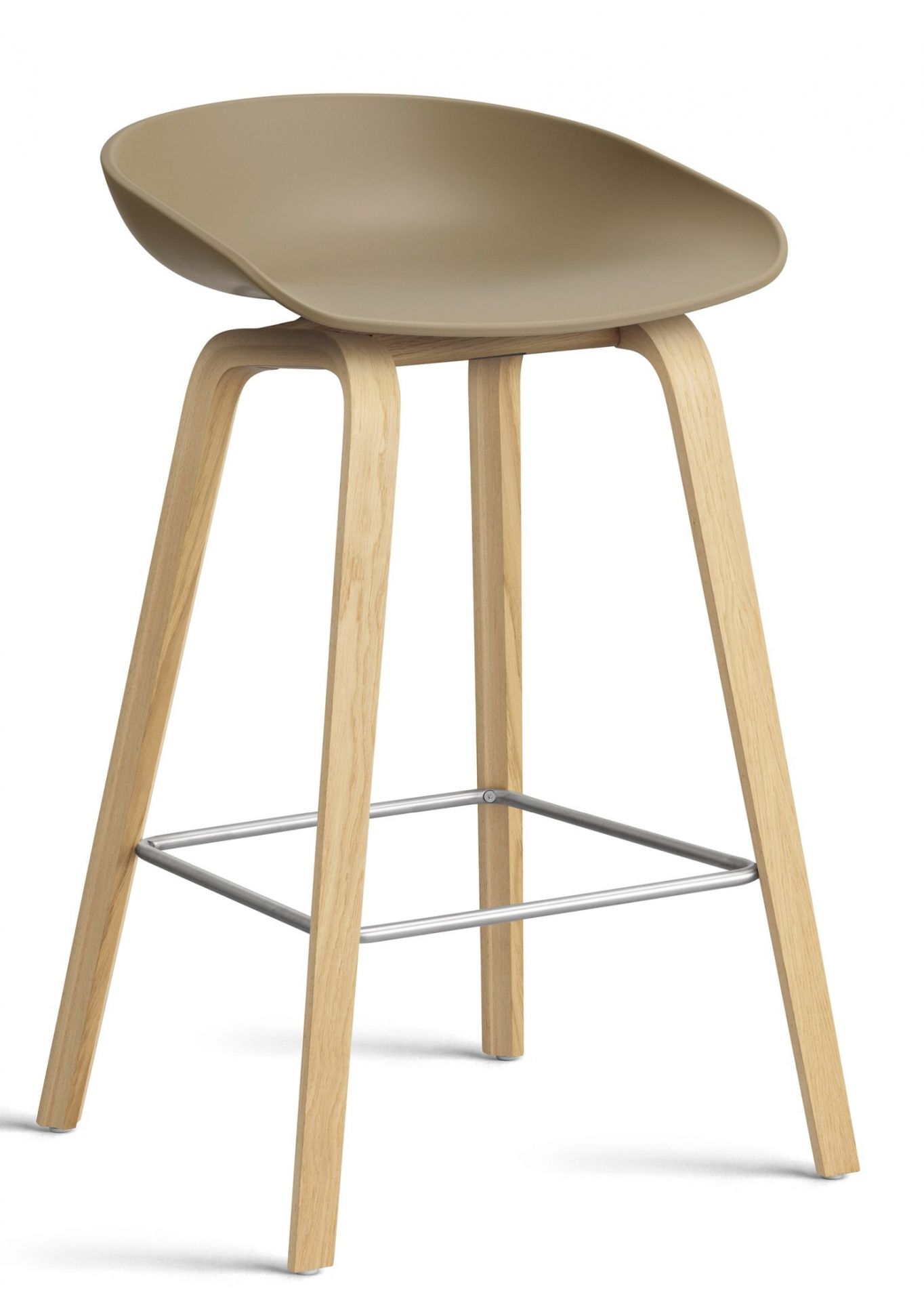About a Stool AAS32 / AAS 32 Barhocker Niedrig Hay Clay - wasserbasierter lack