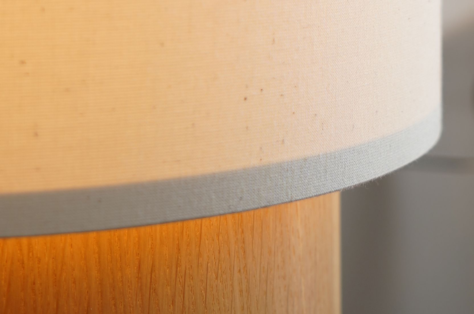 Hiro Floor lamp Stehleuchte / Tischleuchte klein Maigrau