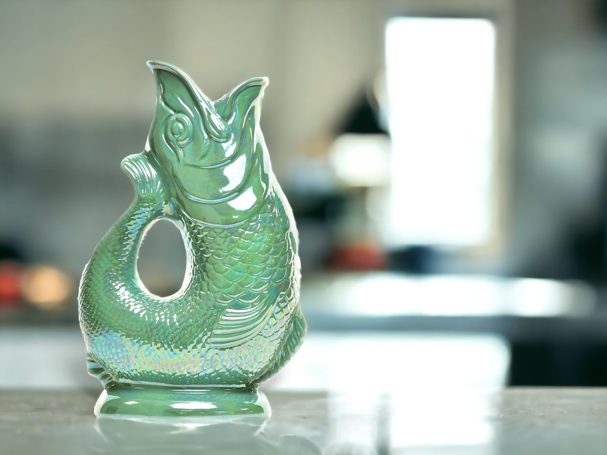 Gluckigluck Karaffe Sea green Lustre