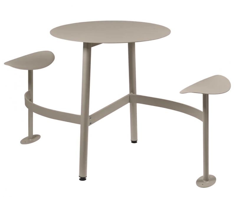 Bolder 2-Sitzer-Tisch mit Sitzflächen Outdoor Fermob